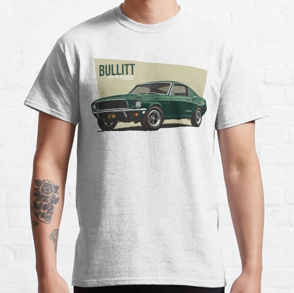 Bullitt : Mustang GT 390 Fastback Merch et vêtements - T-shirt classique