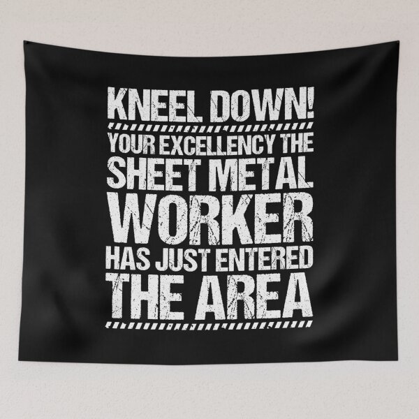 Item preview, Sheet Metal Worker Metal Worker Metalworker designed and sold by Krautshirts.