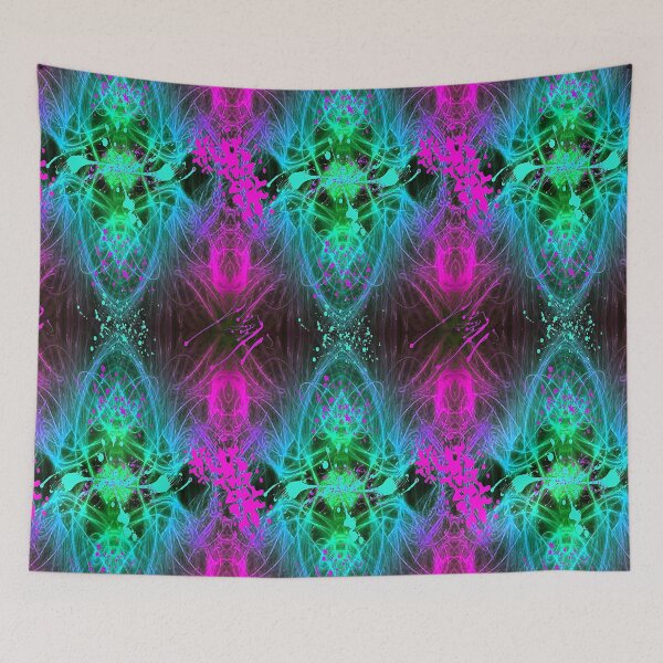 Item preview, Bold Vibrant Graphic Abstract Digital Design,3, graphic psychedelic abstract art, trippy graphic psychedelic arte abstracto designed and sold by Adri Barnard.