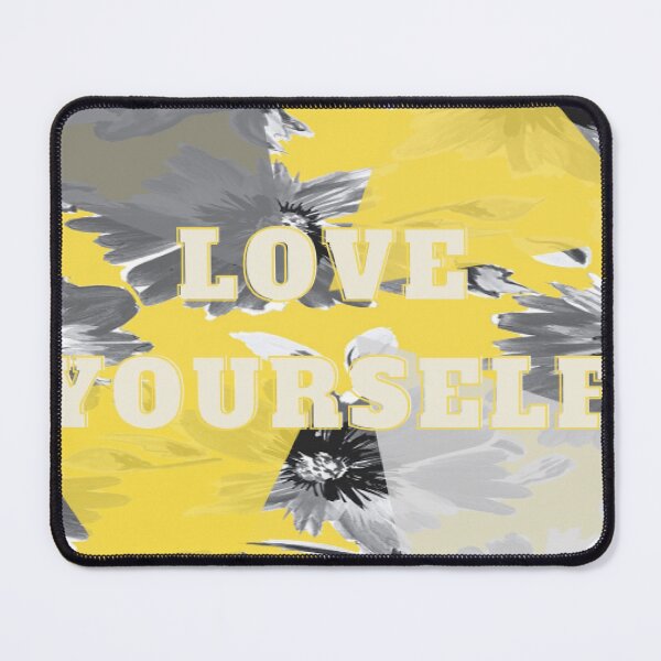 Item preview, Yellow and Grey Flowers - Love Yourself designed and sold by K1M-Ma3.
