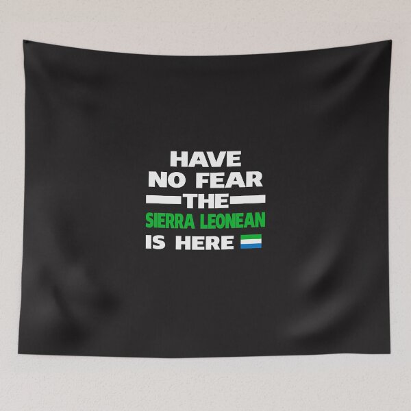 Item preview, Sierra Leonean Is Here Sierra Leone Pride designed and sold by AlwaysAwesome.