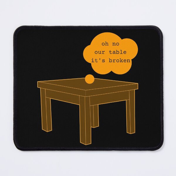 Item preview, Oh no our table its broken designed and sold by lolora.