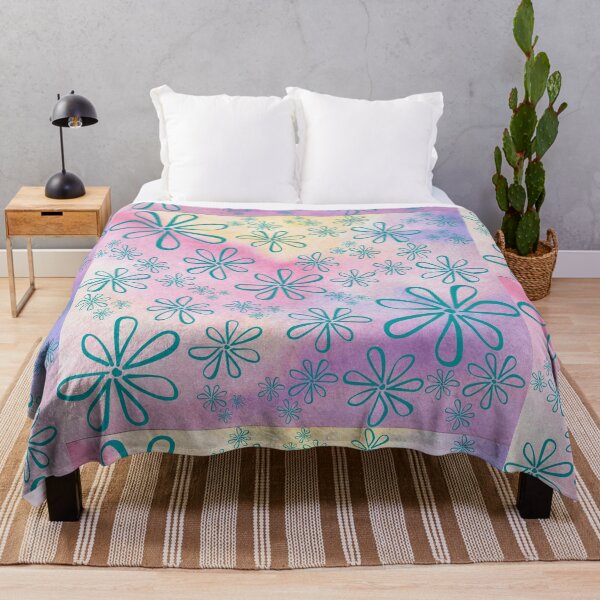 Item preview, Abstract daisies designed and sold by Starlett Designs.