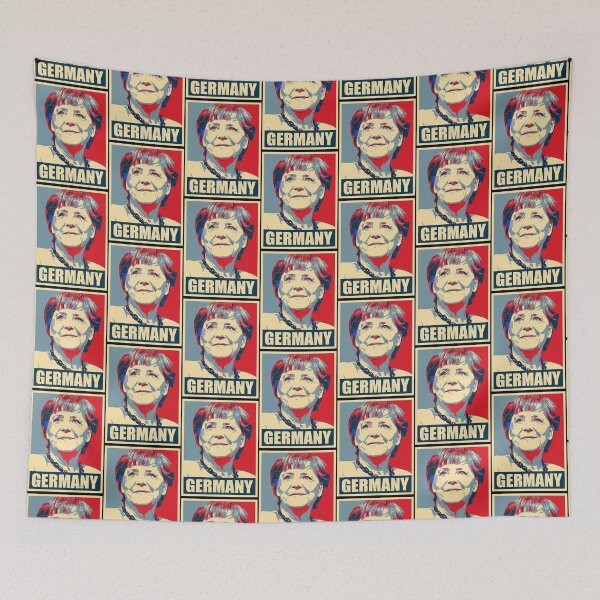 Item preview, Germany Angela Merkel Hope Design - Bundeskanzler Angela Merkel| Perfect Gift designed and sold by coraobpat.