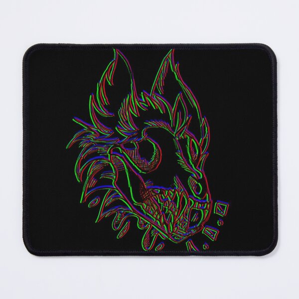 Item preview, RGB skull dog furry designed and sold by paintingflames.