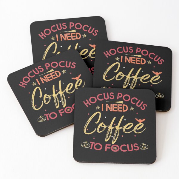 Item preview, Hocus Pocus I Need Coffee To Focus designed and sold by Amineharoni.
