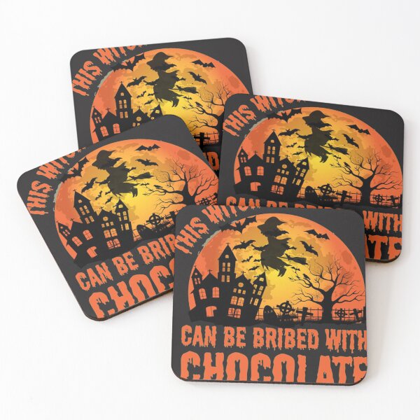 Item preview, halloween this witch can be bribed with chocolate designed and sold by carolcollins54.