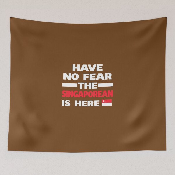 Item preview, No Fear Singaporean Here Singapore Pride designed and sold by AlwaysAwesome.