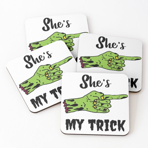 Item preview, She's My Trick With Zombie Hand designed and sold by ARY9.