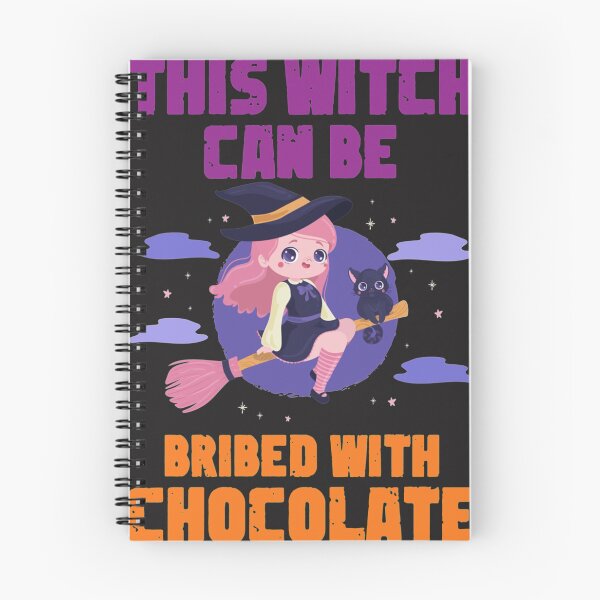 Item preview, halloween this witch can be bribed with chocolate designed and sold by carolcollins54.