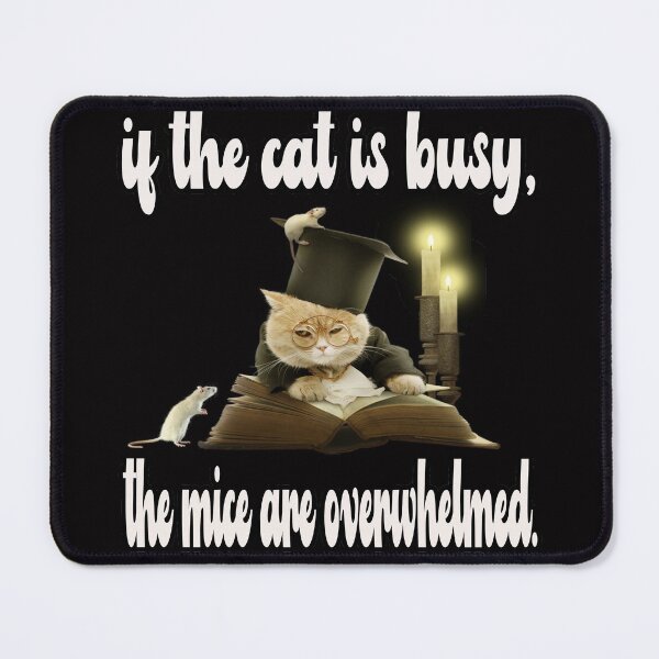 Item preview, cat and mouse designed and sold by cat1beauty1.