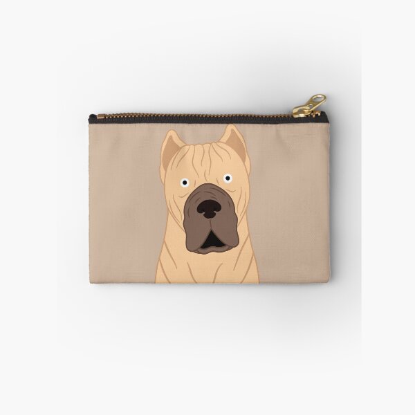 Item preview, Cute Fawn Cane Corso Dog Emoji designed and sold by Lulupainting.