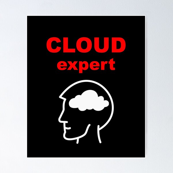 Artikel-Vorschau von Cloud-Experte, Cloud-Speicher, Cloud-Technologien, Software-Ingenieur, Informatik, Web, Programmierung Humor, Dark, designt und verkauft von Max-Wear.