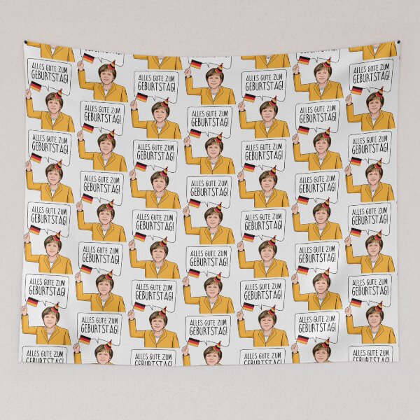 Item preview, Angela Merkel Birthday Alles Gute Zume Geburtstag| Perfect Gift designed and sold by coraobpat.