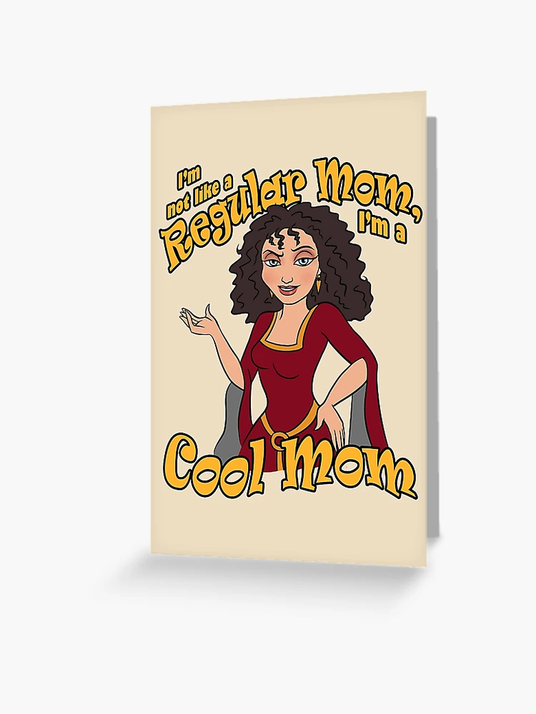 Cool Mom Alert Greeting Card