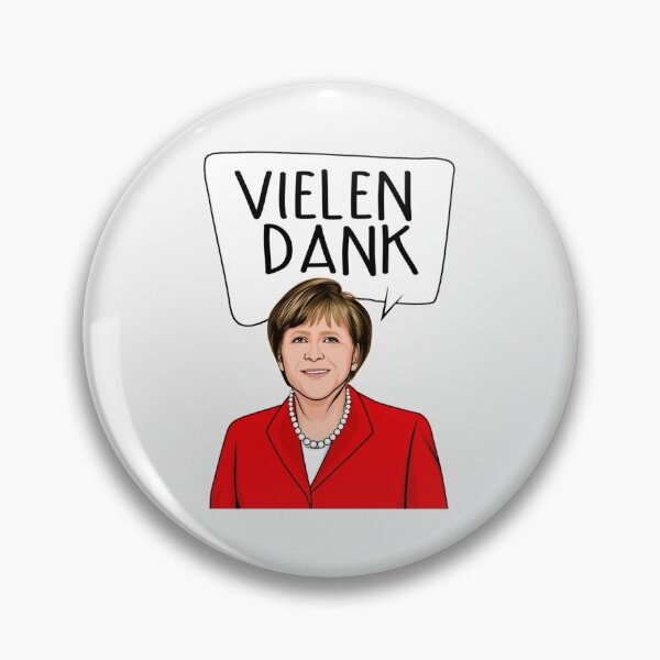 Item preview, Angela Merkel Thank You Vielen Dank| Perfect Gift designed and sold by coraobpat.