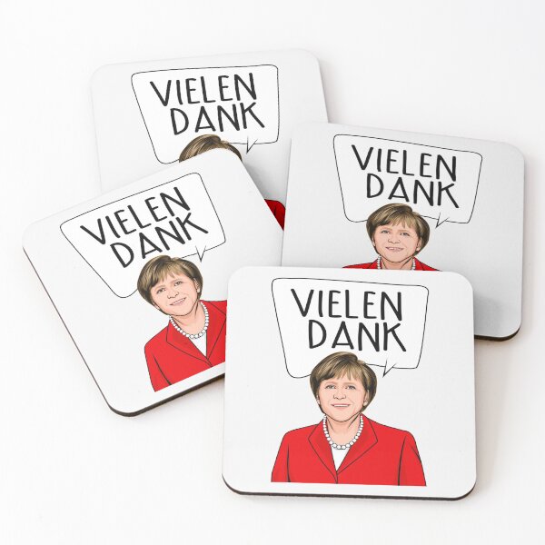 Item preview, Angela Merkel Thank You Vielen Dank| Perfect Gift designed and sold by coraobpat.