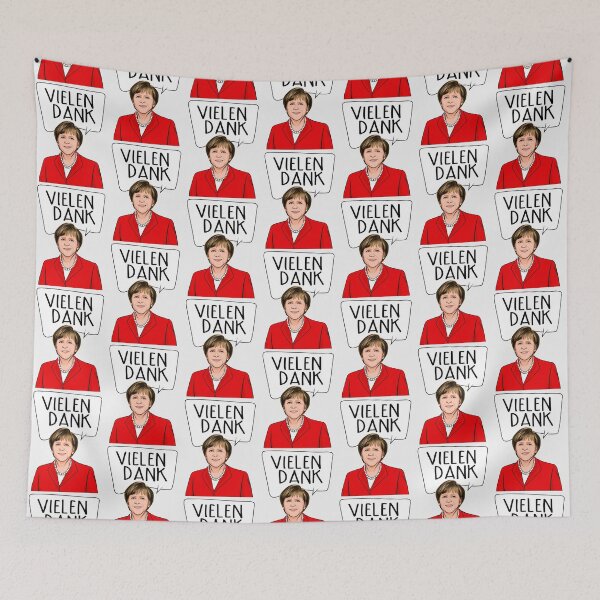 Item preview, Angela Merkel Thank You Vielen Dank| Perfect Gift designed and sold by coraobpat.
