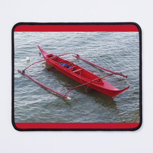 Item preview, Small Red Banca Boat designed and sold by Linda Walsh.