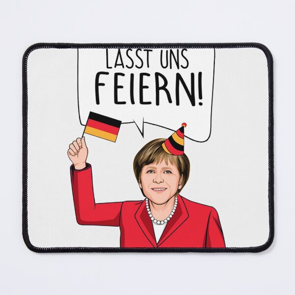 Item preview, Angela Merkel Let's Celebrate Lasst Uns Feiern| Perfect Gift designed and sold by coraobpat.