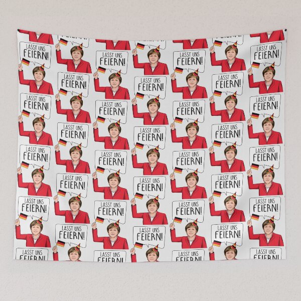 Item preview, Angela Merkel Let's Celebrate Lasst Uns Feiern| Perfect Gift designed and sold by coraobpat.