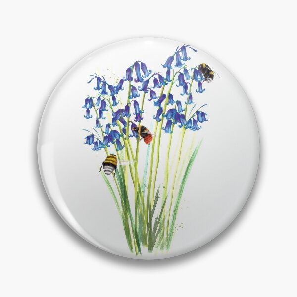 Item preview, Bluebells And Bees designed and sold by AmandaDilworth.
