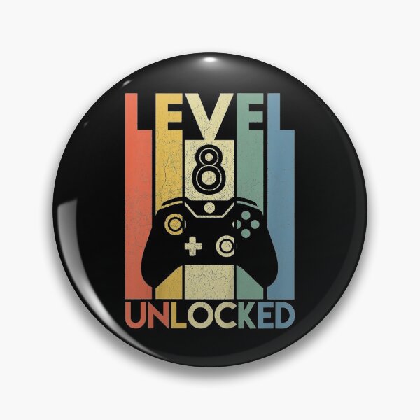 Item preview, Kids Level 8 Unlocked Funny Video Gamer 8th Birthday designed and sold by MiloszshiZse.