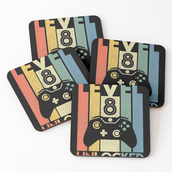 Item preview, Kids Level 8 Unlocked Funny Video Gamer 8th Birthday designed and sold by MiloszshiZse.