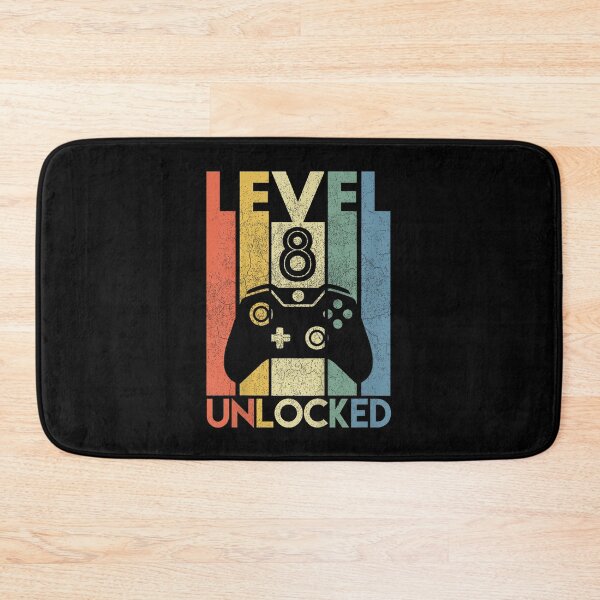 Item preview, Kids Level 8 Unlocked Funny Video Gamer 8th Birthday designed and sold by MiloszshiZse.