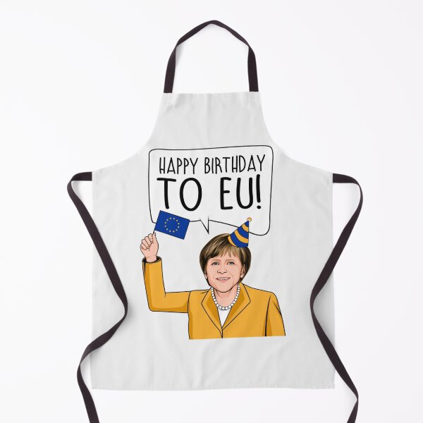 Item preview, Angela Merkel Happy Birthday to EU| Perfect Gift designed and sold by coraobpat.