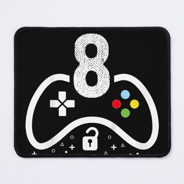 Item preview, Kids Level 8 Unlocked Video Game 8th Birthday designed and sold by MiloszshiZse.