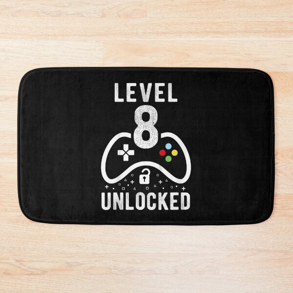 Item preview, Kids Level 8 Unlocked Video Game 8th Birthday designed and sold by MiloszshiZse.