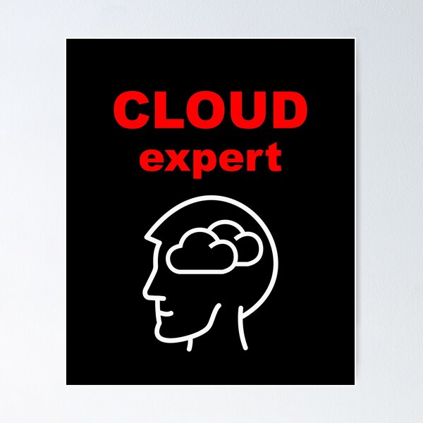 Artikel-Vorschau von Cloud-Experte, Cloud-Speicherdienste, Cloud-Server, Cloud-Technologien, Software-Ingenieur, Informatik, Web, Programmier-Humor, Dark, designt und verkauft von Max-Wear.