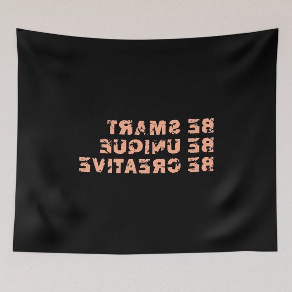 Item preview, Copy of Backwards letters be creative, be smart, be unique designed and sold by ciaobebo.