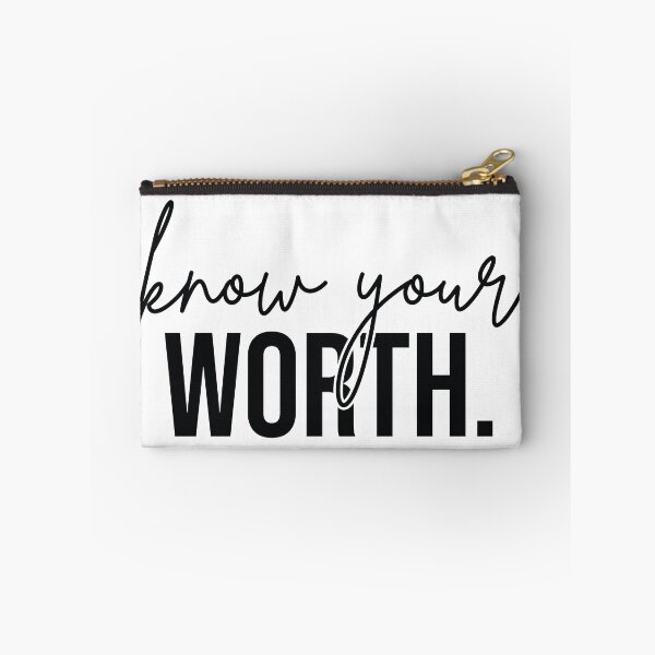 Item preview, know your worth designed and sold by FauzIDEA.
