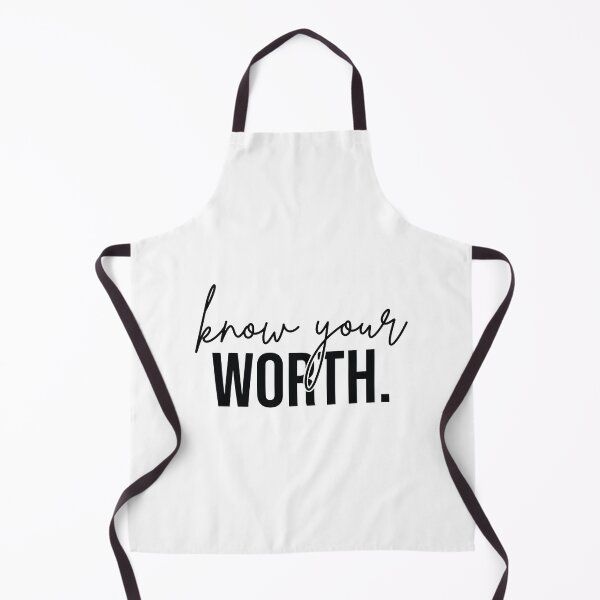 Item preview, know your worth designed and sold by FauzIDEA.
