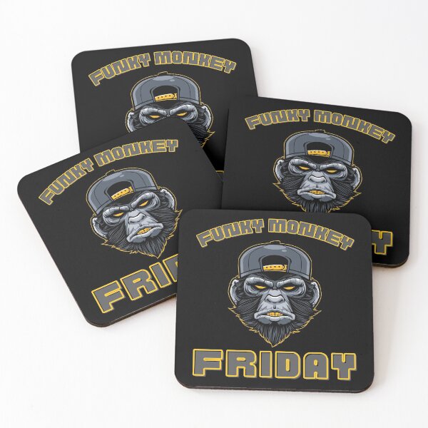 Item preview, Funky Monkey Friday designed and sold by Ahmer Qureshi.