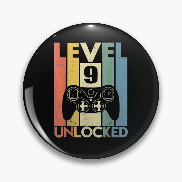 Item preview, Kids Level 9 Unlocked Funny Video Gamer 9th Birthday designed and sold by MiloszshiZse.