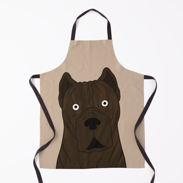 Item preview, Cute Red Brindle Cane Corso Dog Emoji designed and sold by Lulupainting.