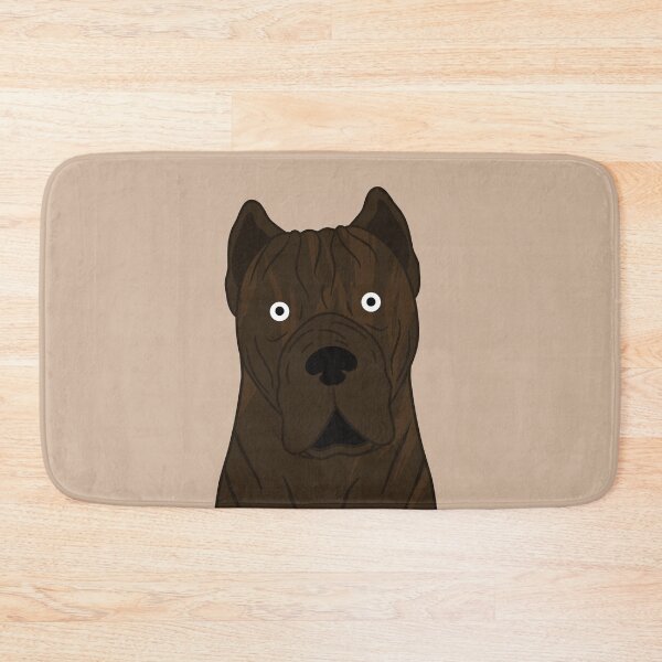 Item preview, Cute Red Brindle Cane Corso Dog Emoji designed and sold by Lulupainting.
