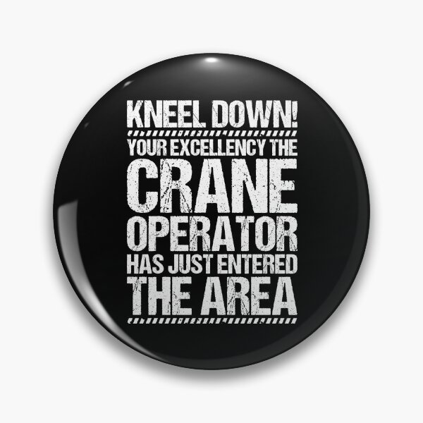 Item preview, Crane Operator Crane Driver Heavy Equipment designed and sold by Krautshirts.