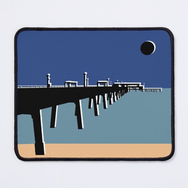 Item preview, Deal in Kent, Pier, Dark Blue Sky and Silhouette  designed and sold by OneThreeSix.