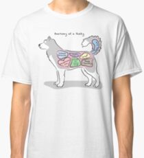 Anatomy of a Husky Classic T-Shirt