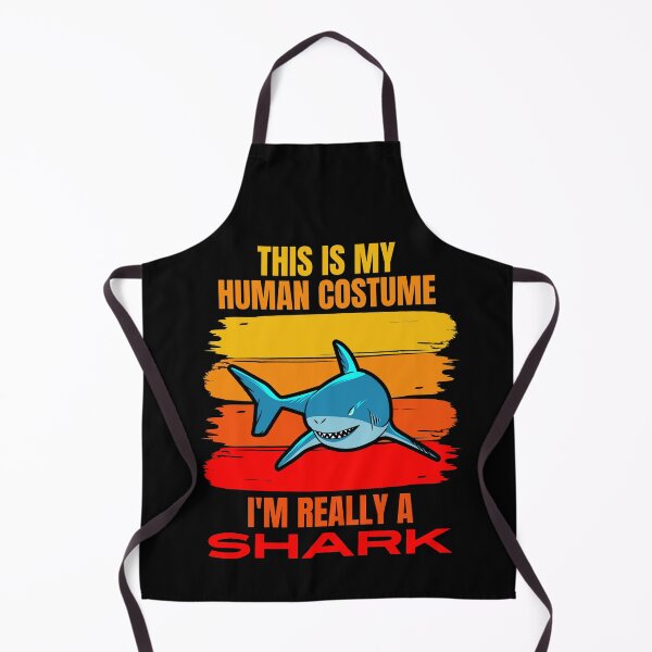 Item preview, This is my Human Costume, I'm Really a Shark designed and sold by ACC .