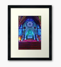 Worship Blues Framed Print