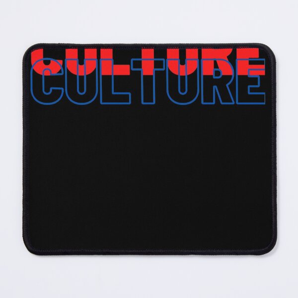 Item preview, Culture USA Blue Red  designed and sold by ELIZABETHSEAS.