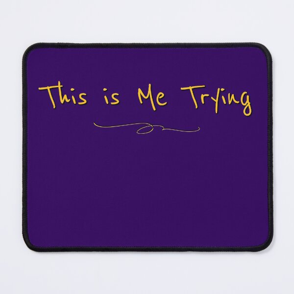Item preview, This is Me Trying Shirt designed and sold by hanlynstyle.
