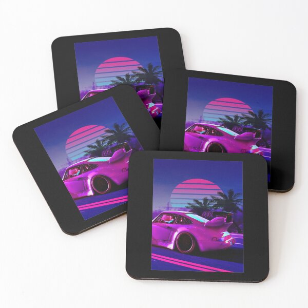 Item preview, Car Retro Synthwave Sun designed and sold by Jeff Creative.