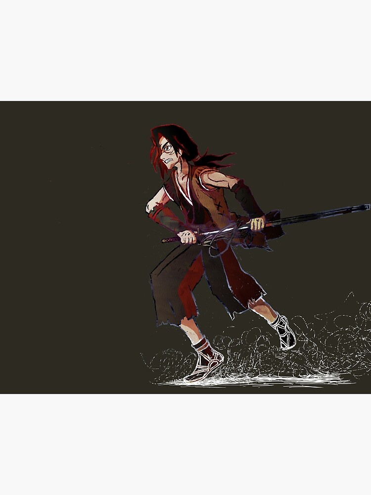 nanashi, sword of the stranger. Art Board Print for Sale by emanniandivory