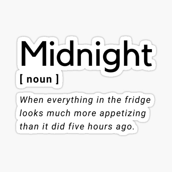 midnight-definition-sticker-for-sale-by-amine-creation-redbubble